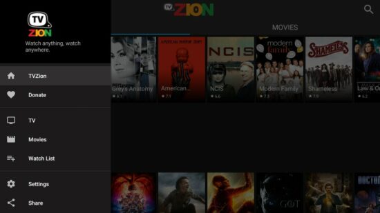 TVZion as the Best Cinema HD Alternative