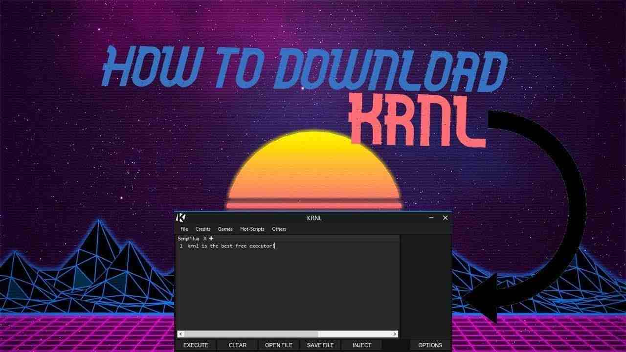 How to download KRNL from WeAreDevs 